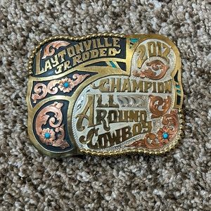 All Around Cowboy Champion Trophy Buckle